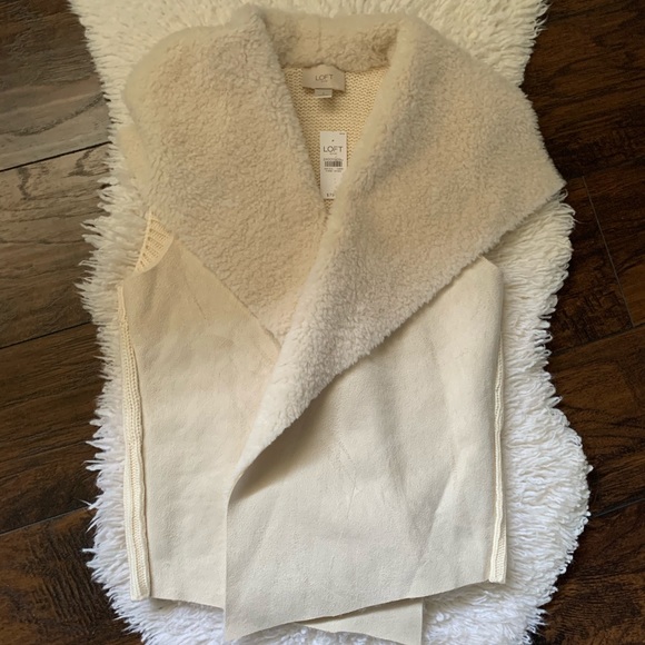 LOFT COTTON SLEEVELESS VEST - Picture 4 of 4